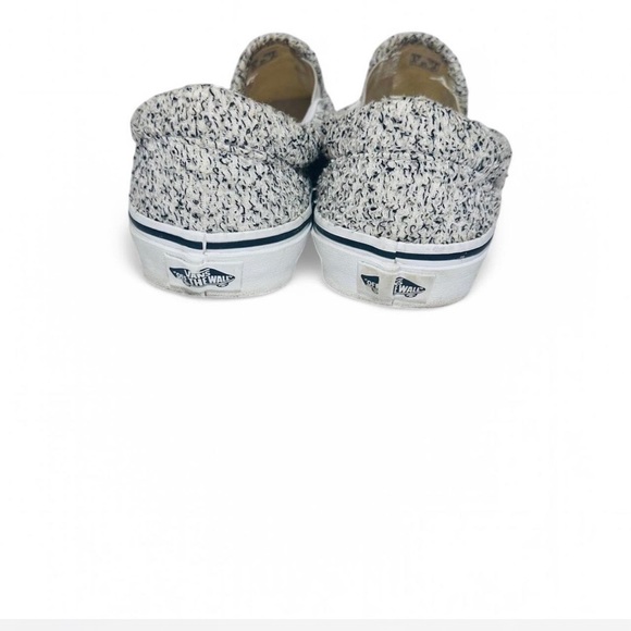Vans slip on speckle white black shoes women’s 10.5 men’s 9 - Picture 8 of 9